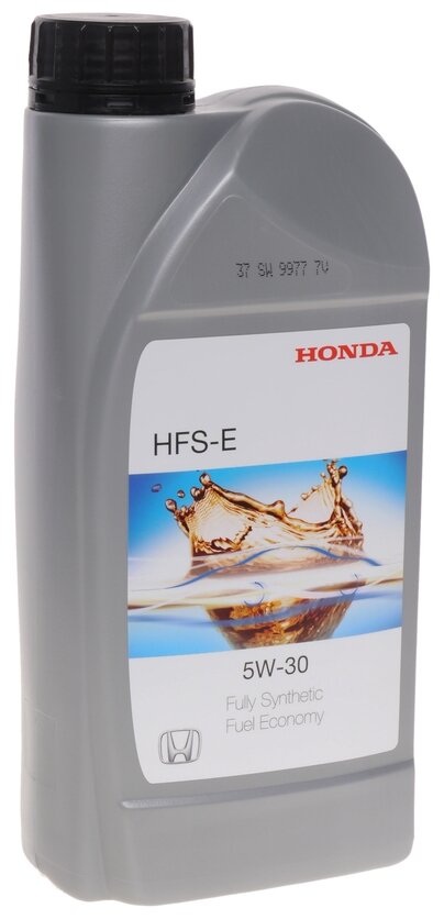 HONDA Motor Oil 5w30 Масло Моторное Синт. 1 Л. Honda