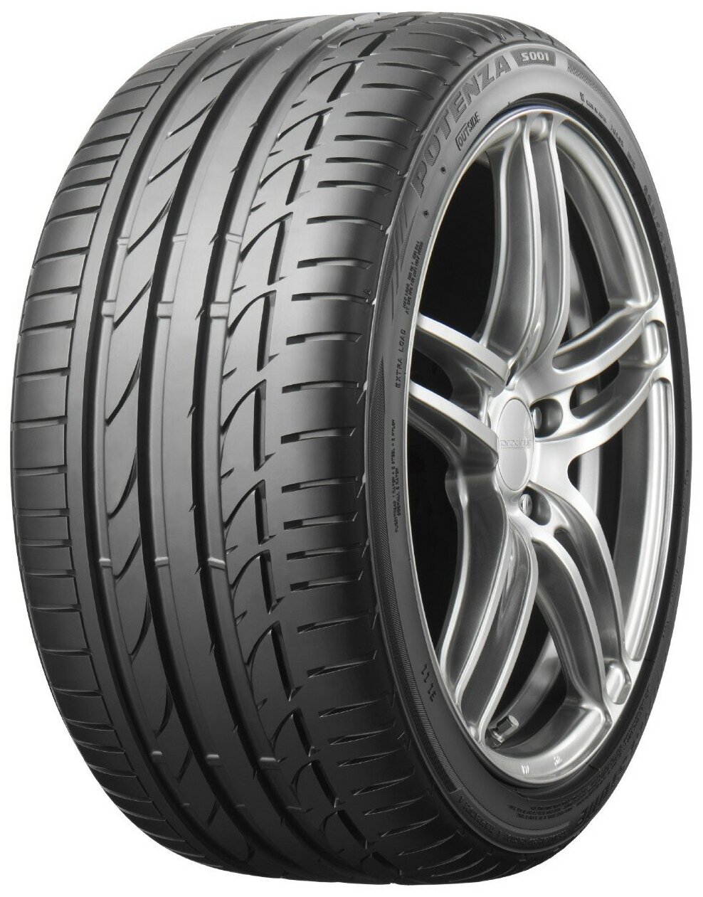 Bridgestone Potenza S001 225/35 R18 87 летняя