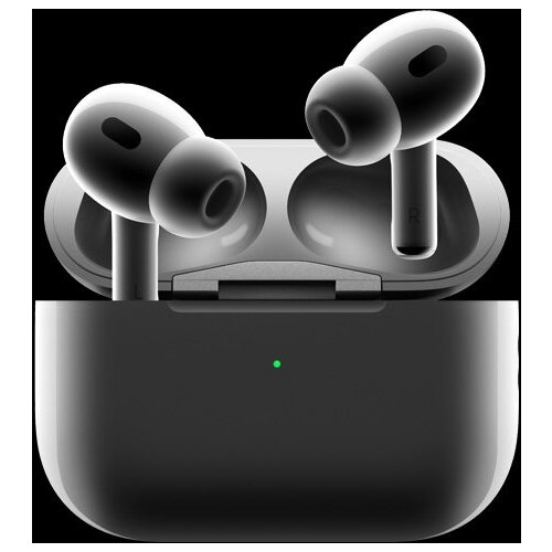 AirPro2 беспроводные наушники для удовольствия от музыки. iPhone/Android. Есть шумоподавление, блютуз. зарядный кейс. TWS. Lightning, Белые