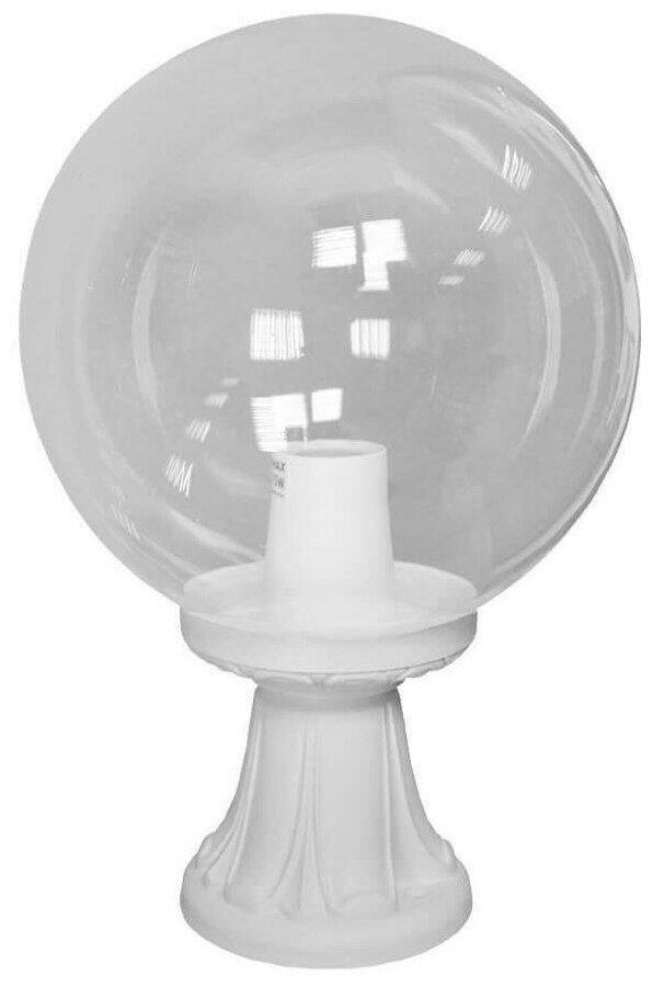 Ландшафтный фонарь Fumagalli Minilot/G300. G30.111.000.WXE27, Белый и Прозрачный