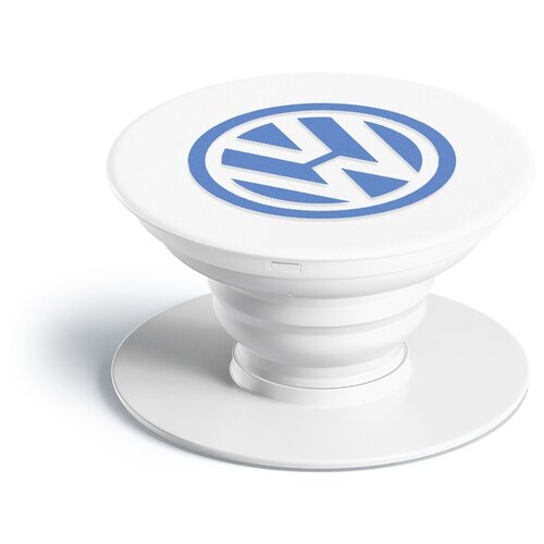 Попсокет "Volkswagen" белый