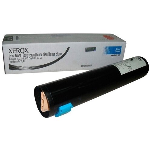 Картридж Xerox 006R01123, 15000 стр, голубой 604k67480 604k24402 059k59950 604k24400 вал нагревательный для xerox wcp 4110 ресурс до 3 000 000 страниц