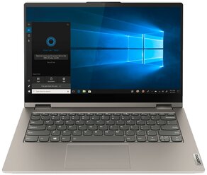 14" Ноутбук Lenovo ThinkBook 14s Yoga-ITL (1920x1080, Intel Core i5 2.4 ГГц, RAM 8 ГБ, SSD 512 ГБ, без ОС), 20WE0030RU, mineral grey