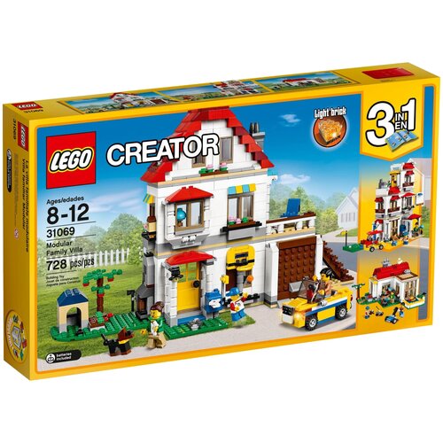 Конструктор LEGO Creator 31069 Модульная семейная вилла, 728 дет.