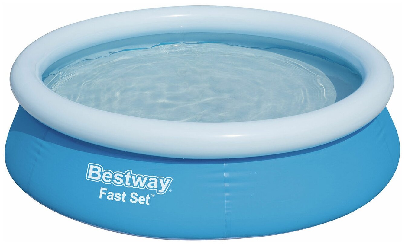 Бассейн надувной Fast Set, 183 x 51 см, Bestway - фотография № 1