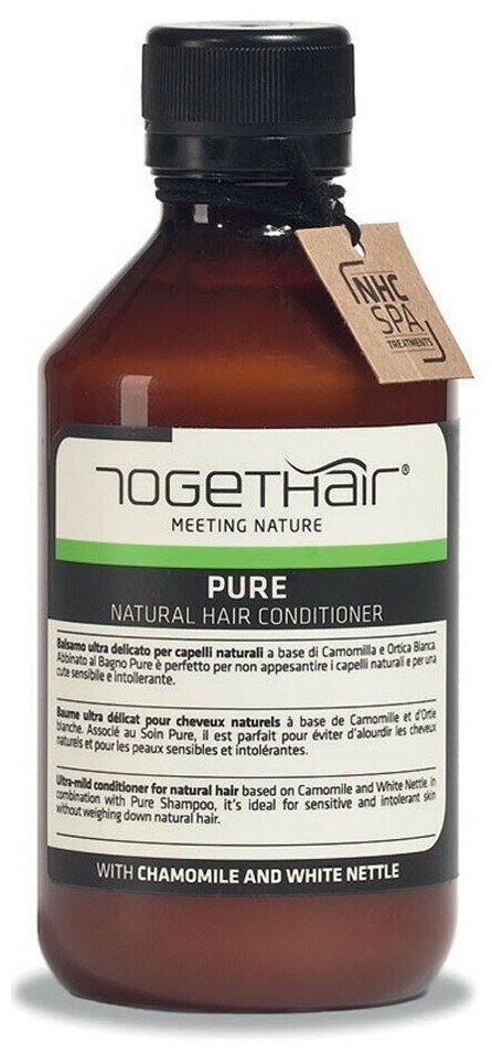 Togethair кондиционер Pure ультра-мягкий для натуральных волос, 250 мл