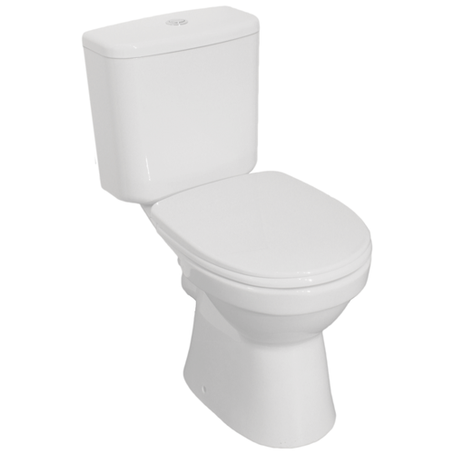 VitrA Norm Fit 9844B099-7203 с горизонтальным выпуском белый унитаз компакт напольный 9844b099 7205 vitra norm fit