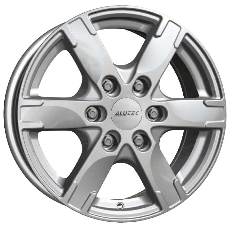 Диски Alutec Titan 7,5x17 6x139,7 D106.1 ET30 цвет polar silver