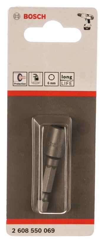 Торцовый ключ Bosch 6х50мм (2608550069)