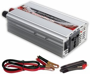 Инвертор AVS IN-1000W-24 серебристый