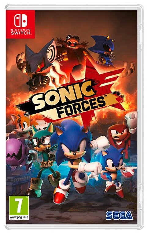 Sonic Forces русские субтитры для Nintendo Switch