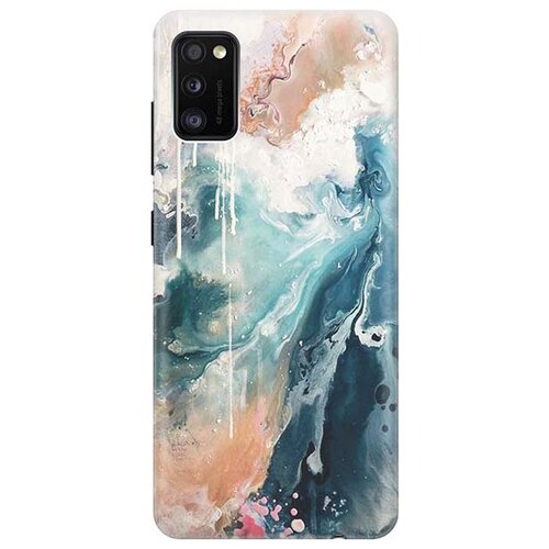 фото Чехол - накладка artcolor для samsung galaxy a41 с принтом "брызги красок" re:pa