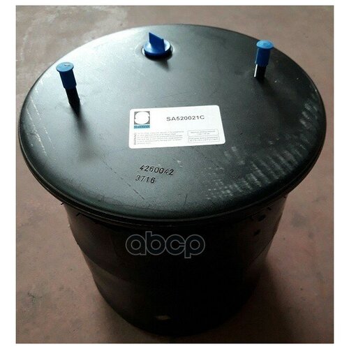 Sa520021c_пневмоподушкасо Стаканом! 2 Шп. M10смещ.10.5отв. Шт. M22. Порш Ст.2отв. M16rolfo/Cardi/Viberti Sabo арт. SA520021C