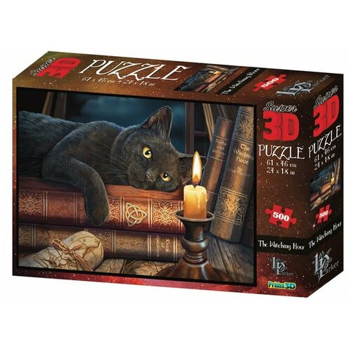 3D-пазл Prime 3D Час магии (10316), 500 дет., 5.5 см, мультиколор