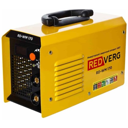 Аппарат сварочный бестрансформаторный RedVerg RD-WM 170 redverg rd wm 170 желтый