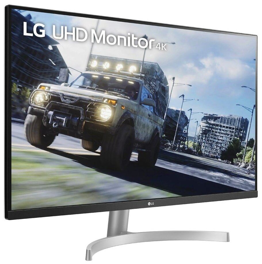 Монитор 315 LG 32UN500-W White LED Wide 3840x2160 4ms 178178 350 cdm 30001 DP 2хHDMI MM