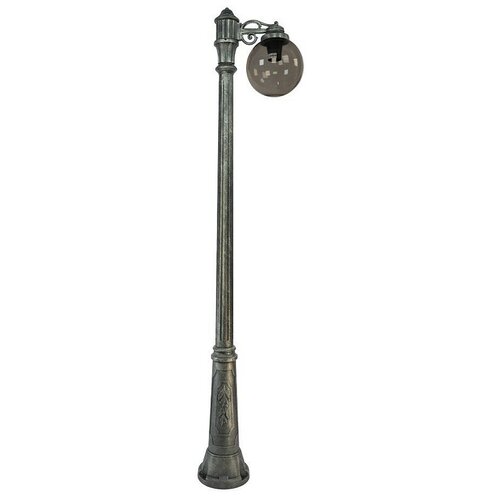 Fumagalli Уличный светильник Globe 250 G25.157.S10.BZE27, E27, 60 Вт, цвет арматуры: бронзовый, цвет плафона серый