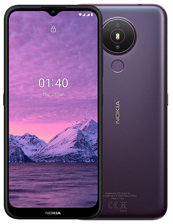 Смартфон Nokia 1.4 3/64Gb Пурпурный (RU)