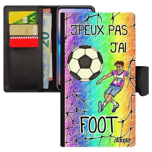 фото Чехол-книжка на мобильный apple iphone x, "не могу - у меня футбол!" игра спорт utaupia