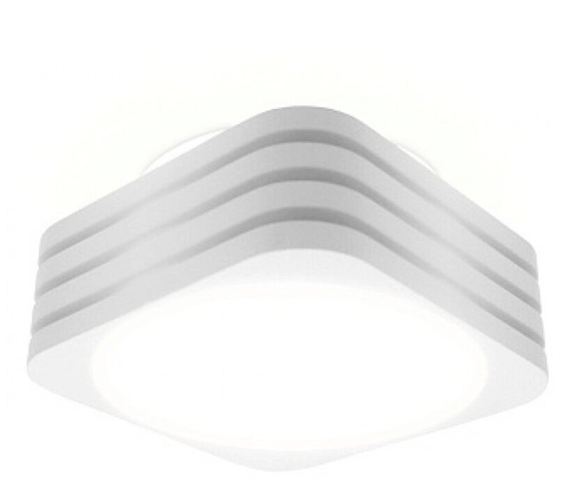 Встраиваемый точечный светильник TN305 SWH белый песок GU5.3 86*86*60 - фотография № 1