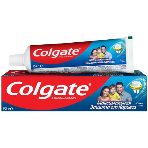 фото Зубная паста colgate максимальная защита от кариеса свежая мята, 100 мл