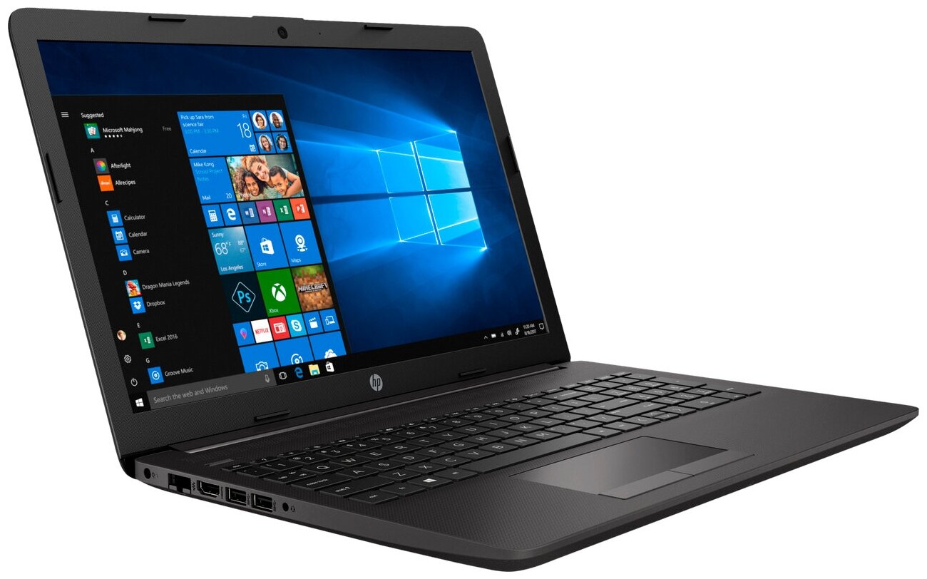 Ноутбук HP 250 G7 Dark Silver 213R9ES (Intel Core i3-1005G1 1.2 GHz/8192Mb/256Gb SSD/Intel UHD Graphics/Wi-Fi/Bluetooth/Cam/15.6/1920x1080/Windows 10)