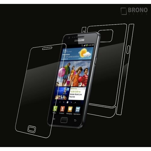 Защитная пленка для Samsung Galaxy S2 (Защита экрана Galaxy S2) цифровой продукт samsung care экран на 1 год для s2 s2