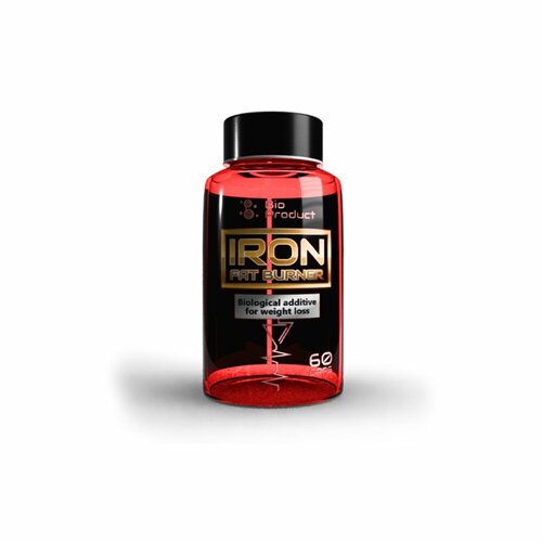 фото Iron fat burner жиросжигатель, 60 капсул bio product