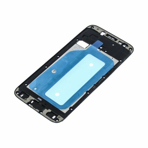 Рамка дисплея для Samsung J730 Galaxy J7 (2017) черный стекло модуля для samsung j730 galaxy j7 2017 голубой aaa
