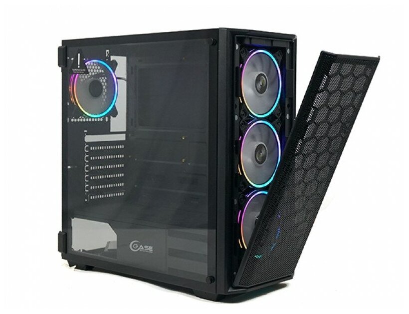 Компьютерный корпус PowerCase Attica Mesh M4 ARGB — купить в интернет ...