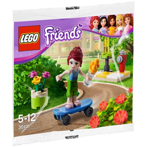 Lego 30101 Friends Миа скейтбордистка