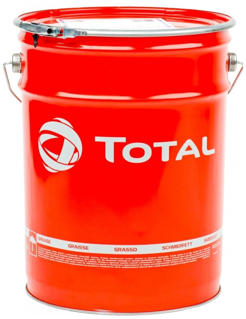 Total multis complex s2а (18 kg)_!литиевая смазка\(синяя) iso 6743-9: l-xbehb2, din 51502: kp2p-25, total, 147900