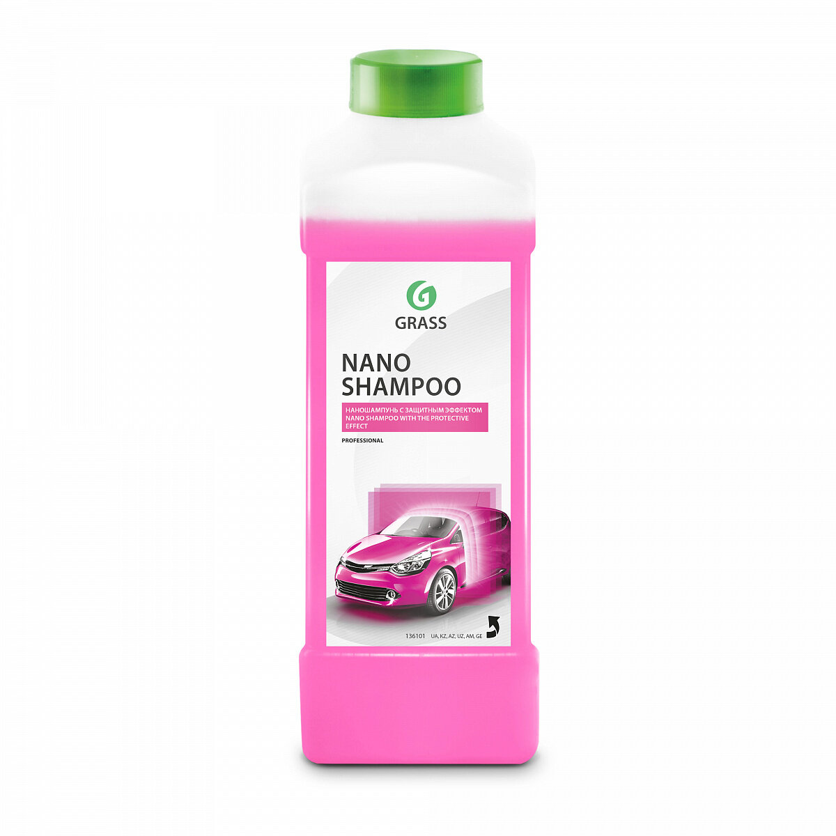 GRASS 136101_наношампунь Nano Shampoo канистра 1л\