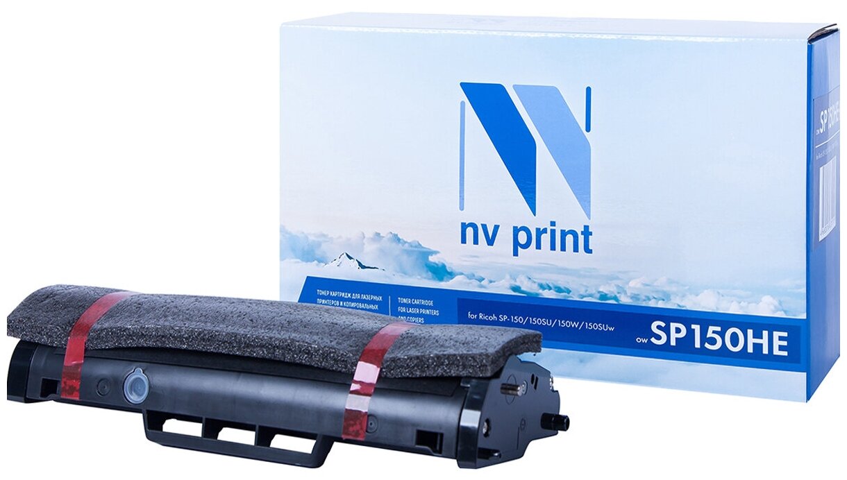 Тонер-картридж NVP совместимый NV-SP150HE для Ricoh Aficio SP 150/ 150SU/ 150SUw/ 150w (1500k)