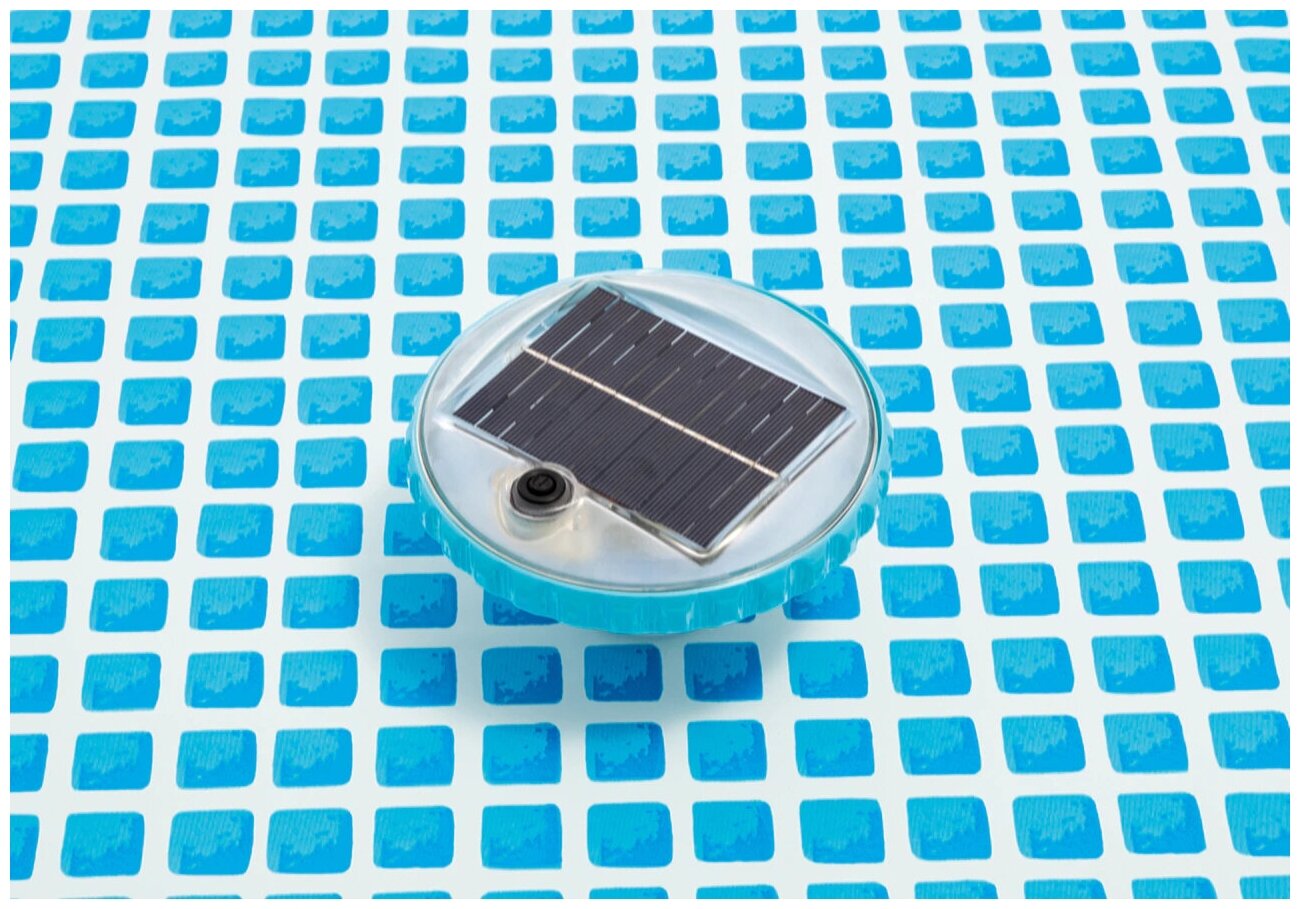 Плавающая подсветка Intex на солнечной батарейке 28695