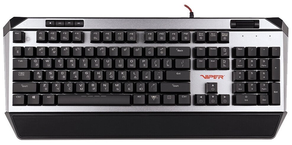 Patriot Viper V765 Игровая клавиатура (Kailh red box switches, аллюминиевая рама, RGB подсветка, водо-пылезащита, USB)