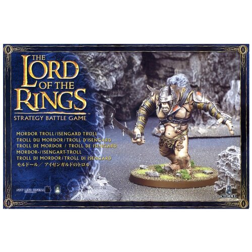 Миниатюры Games Workshop Mordor / Isengard Troll миниатюры для настольной игры games workshop blood bowl troll 200 24