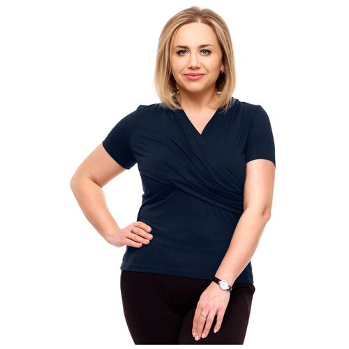 фото Футболка ждфк467820/"рафинад"/темно-синий77//////108-164 апрель