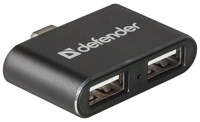 USB HUB 2 port Defender Quadro Dual USB3.1 TYPE C - USB2.0