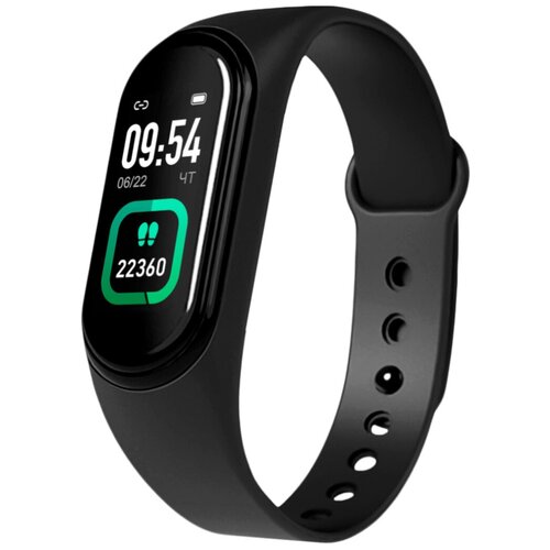 фото Умный браслет geozon band heart rate black g-sm09blk