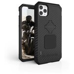 Противоударный чехол-накладка Rokform Rugged Case для iPhone 11 Pro Max со встроенным магнитом.. Материал: поликарбонат. Цвет: черный. - изображение