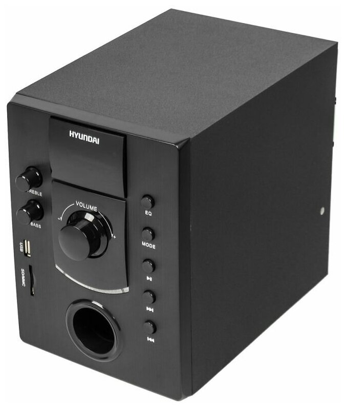 Компьютерная акустика Hyundai H-HA200 черный