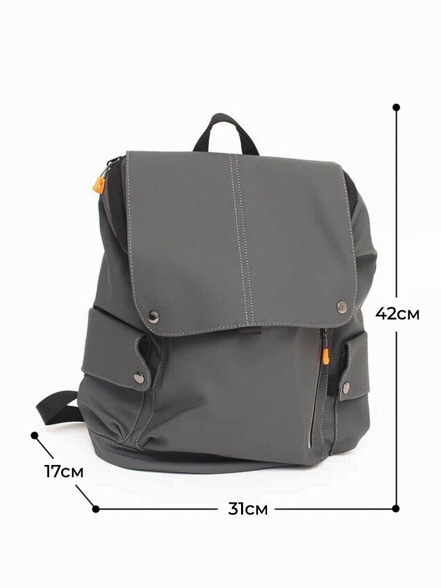 Рюкзак (серый) UrbanStorm для офиса учебы туризм городской отсек для ноутбука usb выход / сумка \ школьный для мальчиков, девочек