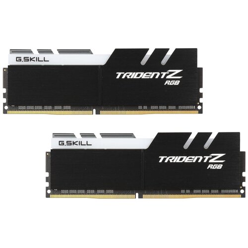 Оперативная память G.SKILL Trident Z RGB 16 ГБ DIMM CL16 F4-3200C16D-16GTZR оперативная память 32 gb 3600 mhz g skill trident z royal silver f4 3600c16d 32gtesc