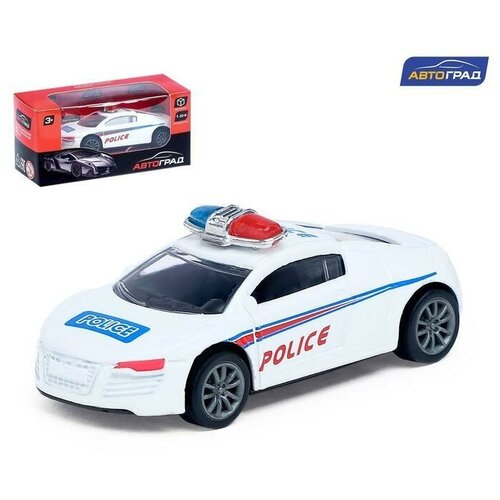 Машина металлическая «Полиция», масштаб 1:50 , инерция, микс