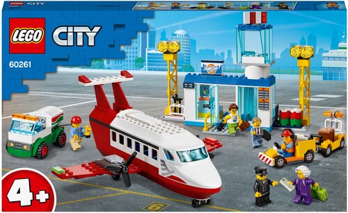 Конструктор LEGO City 60261 Городской аэропорт, 286 дет.