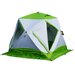 Палатка трехместная ЛОТОС Куб 3 Классик Термо, белый/зеленый
