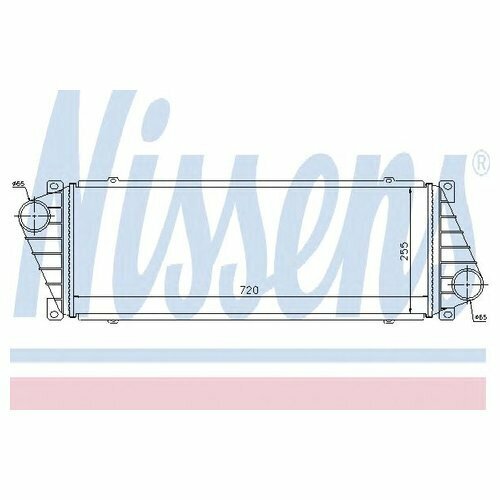 Интеркулер Nissens 96842 для Mercedes SPRINTER 901, 902,903,904,905; VW LT 2835 II 2DB II,