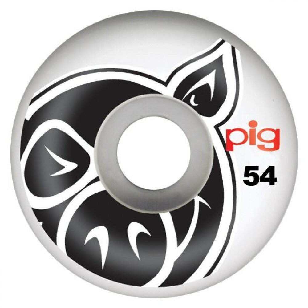 Колеса для скейтборда Pig head natural, размер 54 мм, жесткость 101a