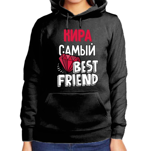 фото Худи, размер l, черный нет бренда